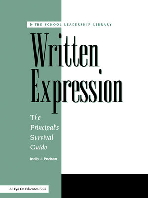 cover image of Written Expression Disk with Workbook
